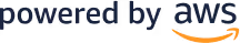 Powered by Amazon Web Services Logo